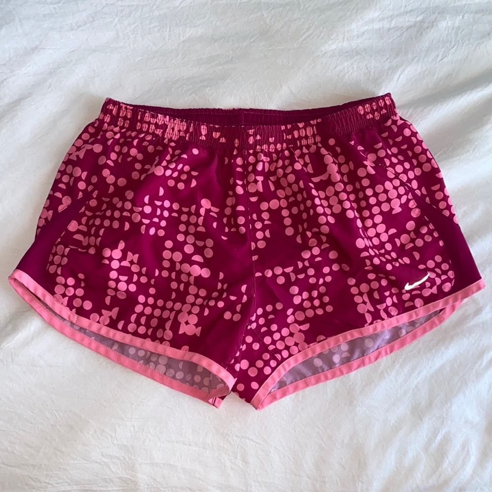 Pink Nike Running Shorts